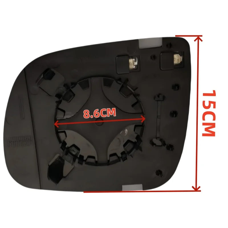 For Audi Car Left and Right Rearview Mirror Electrically Heated Glass Suitable Audi Q5 2010-2018/Q7 2010-2015 Rearview Mirror