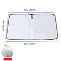 Car Front Window Sunshade Cover | Foldable UV Protection Auto Sun Shade detail view