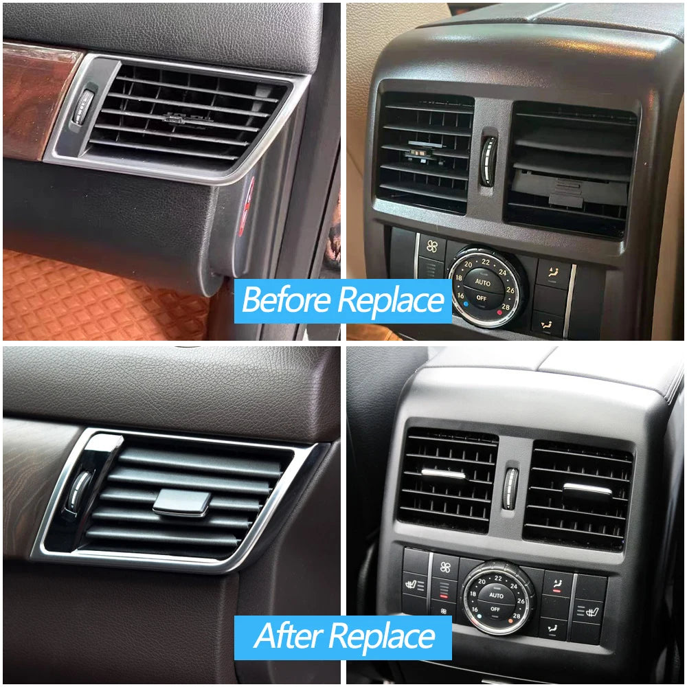 Car AC Air Conditioning Vent Outlet Tab Clip Repair Kit For Mercedes Benz W166 W292 ML350 GL450 M ML GLE GLS 1668300154