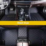 CUWEUSANG Custom Car Floor Mats For Cadillac Escalade Auto Carpets Foot Coche Accessorie