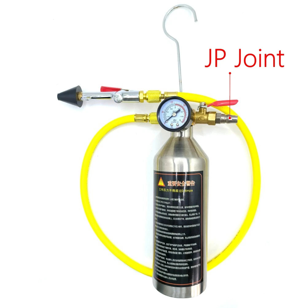 Automotive Air Conditioning Cleaning Canister | A/C System Flush SET for JP EU US additional angle
