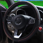 Leather Steering Wheel Cover for 14.5-15 Inch Wheels alternate view