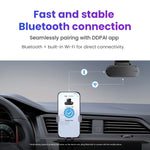 DDPAI N5 Dual 4K Dash Cam Front and Rear Ultra HD Dash Camera with NightVIS ADAS GP additional angle