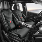 Universal Ergonomic Car Seat Cover Built-in 6cm Lumbar Support and Leg Bolster Breath lifestyle view