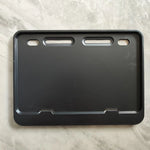 Universal Motorcycle License Plate Frame & Holder | Rustproof, Front & Rear lifestyle view