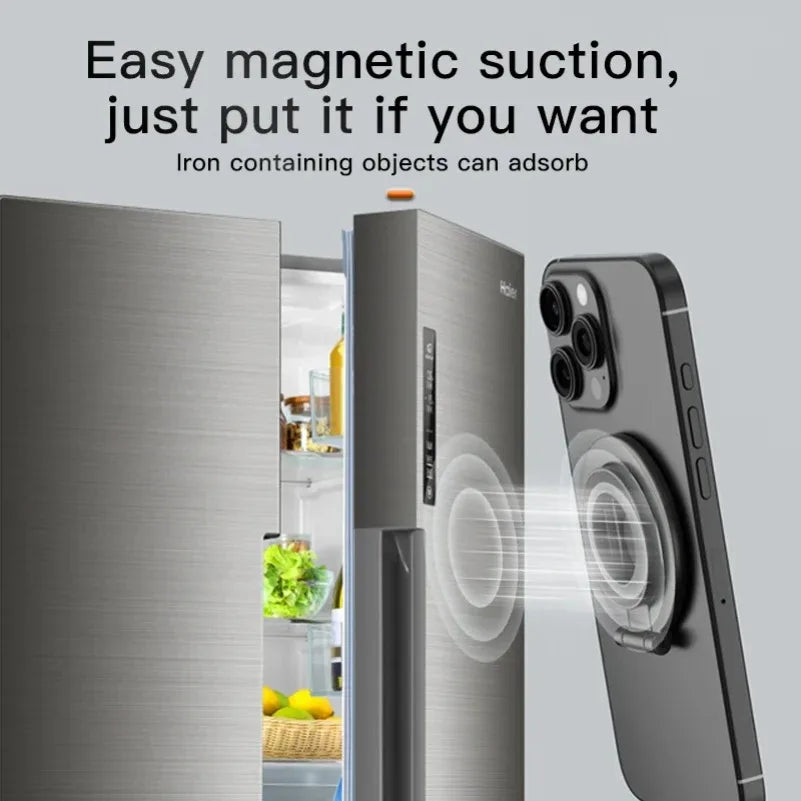 2025 Dual-Mode Phone Grip | Double-Sided Magnetic Ring Stand and Kickstand for MagSaf lifestyle view