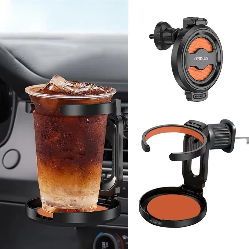 Foldable Car Cup Holder Air Outlet Vent Bracket