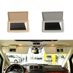 Car Sun Shade Visor Makeup Cosmetic Mirror Cover For Mercedes C Class W202 W210 Makeup Mirror Cover Car Interior Parts