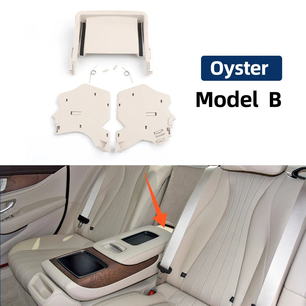 21392022073D92 Rear Armrest Box Cover Back Seat Armrest Bracket Armrest Box Cover Plate For Mercedes-Benz W213 E-Class E260 E300