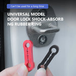 4pcs Car Door Shock Absorber Universal Car Door Buckle Soundproof Deadener Damper C additional angle