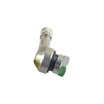 1Pc Aluminum Alloy Valve Motorcycle Rim 90 Degree Angle | Tubeless Tire Valve Stems close-up view