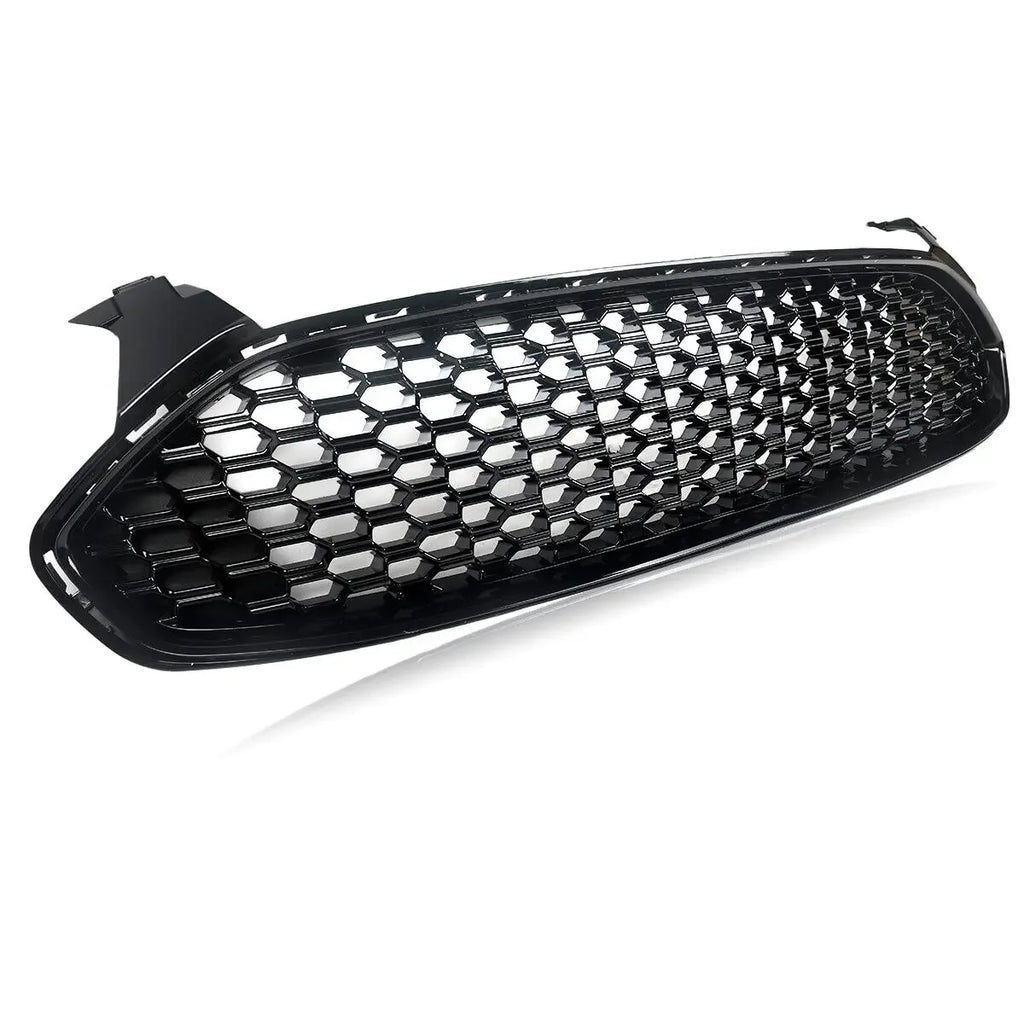 Honeycomb Front Bumper Grille Fit For 2013-2017 Ford Fusion Racing Grills Mesh Replace Car Accessories Guard Protector Cover