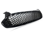 Honeycomb Front Bumper Grille | Racing Style Mesh Grill for 2013-2017 Ford Fusion close-up view