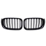 Front Kidney Double Line Grille Grill Replacement | Racing Grills for BMW X3 X4 F25 F alternate view