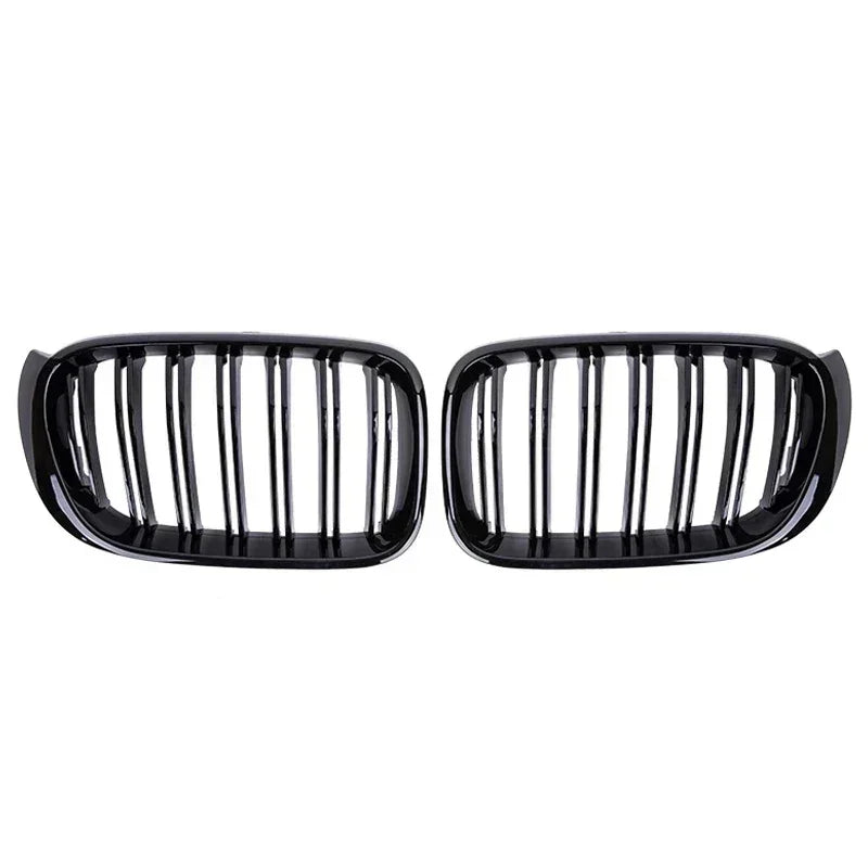 Front Kidney Double Line Grille Grill Replacement | Racing Grills for BMW X3 X4 F25 F alternate view