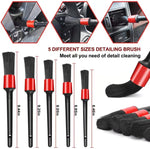 Detailing Brush Set Car Brushes Car Detailing Brush For Car Cleaning Detailing Brush alternate view