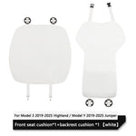 Tesla Model 3 / Y Juniper Ice Silk Seat Cushion Cover | Breathable, 2019–2026 detail view
