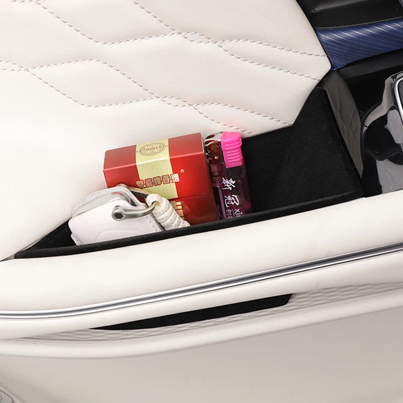 Car Organizer For Voyah FREE 2021 2022 2023 ABS Door Handle Storage Box Container Hol lifestyle view