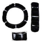 Shiny Leather Car Steering Wheel Cover Suitable for 14.5 - 15 Inch Car Interior Acces alternate view