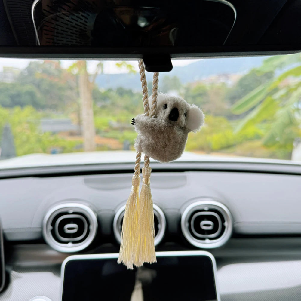 Koala Plush Car Hanging Ornament for Rearview Mirror