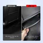 For Tesla Model Y 2025 Juniper Under Seat Storage Box Drawer | ABS Interior Accessory lifestyle view