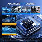 MUCAR 892BT AI Function Car OBD2 Diagnostic Tool 35 Reset ECU Coding Bi-directional Lifetime Free Full System Diagnosis 35 Reset