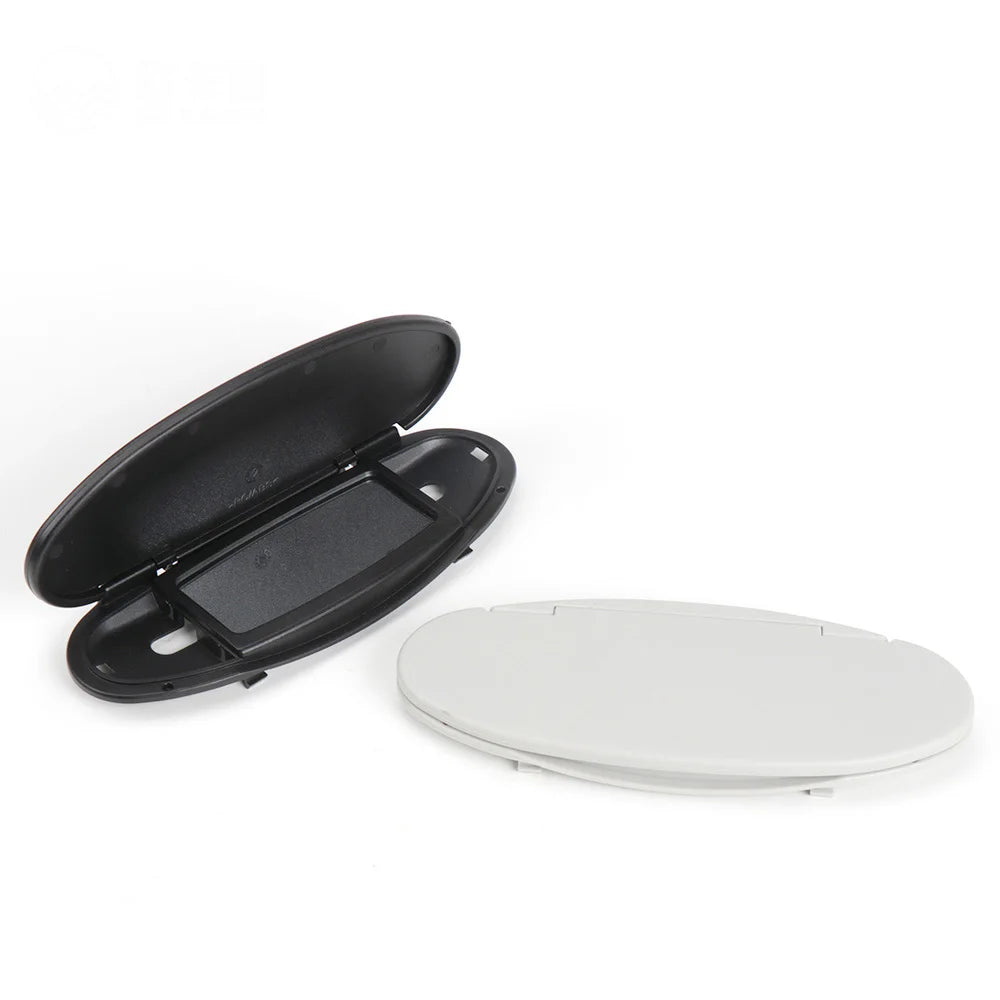 Car Front Sun Visor Sunshade Makeup Mirror Mini Sunshade Plastic Cover 51167361833 For BMW MINI R55 R56 R60 2007-2014
