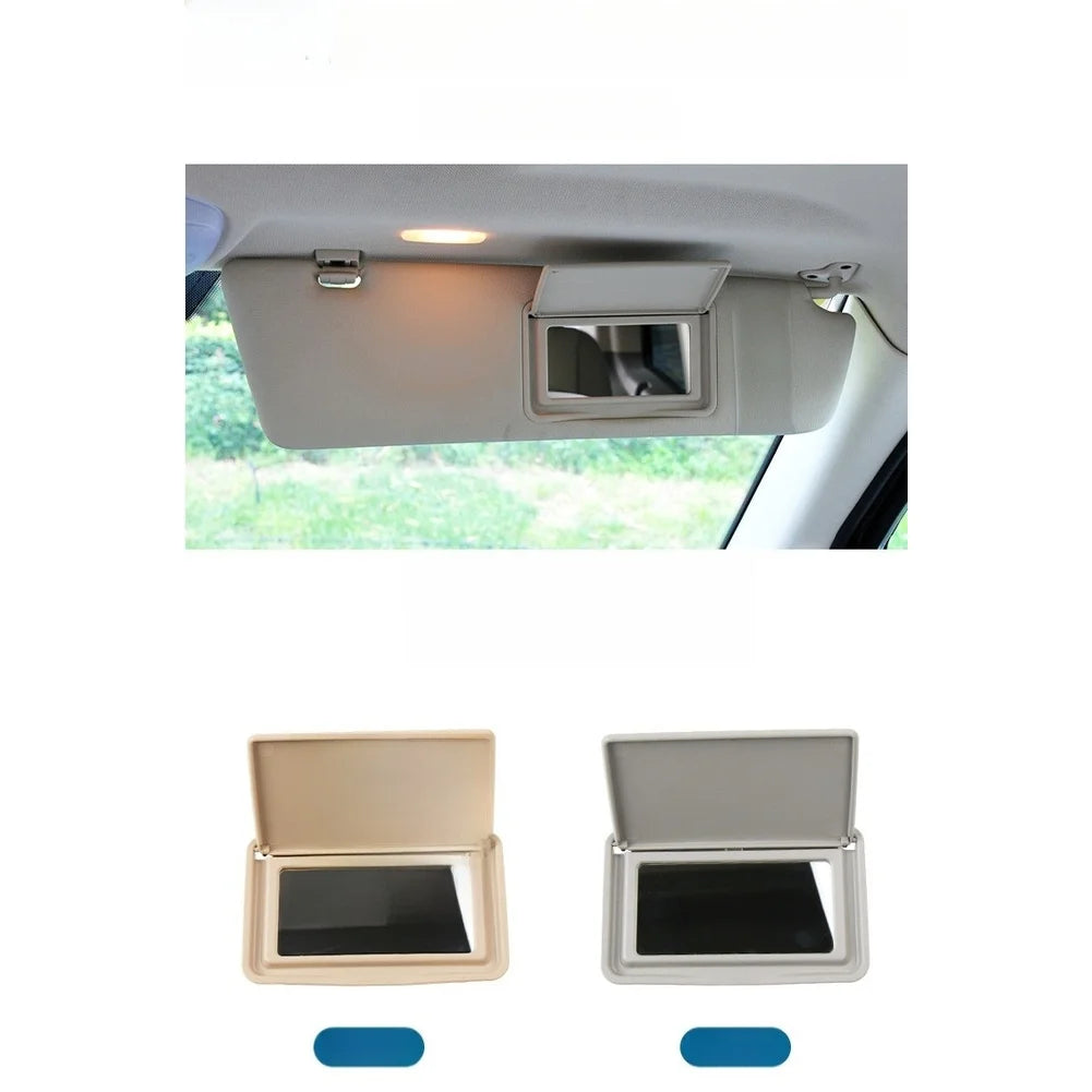 For Mercedes C-Class W202 1993-2000 For Mercedes E-Class W210 1995-2002 Car Sun Shade Visor Makeup Mirror Cover