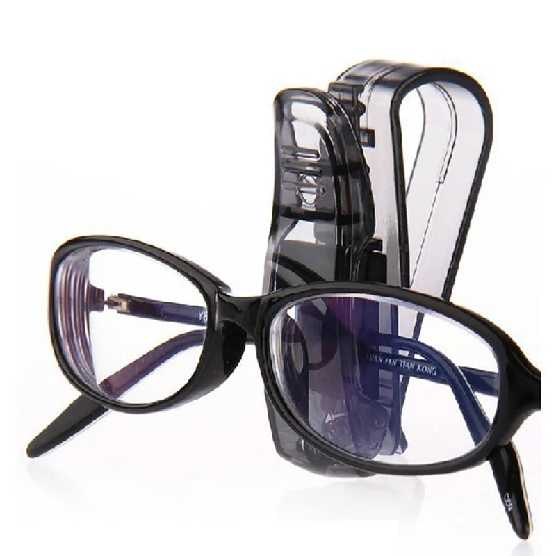 Universal Car Auto Sun Visor Glasses Box Sunglasses Clip Card Ticket Holder Stand Fas alternate view