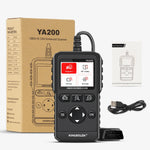 KINGBOLEN YA200 OBD2 Scanner Diagnostic Tool Code Reader Car Check Engine Lifetime Free Upgrade pk THINKOBD 500 CR3008 CR3001