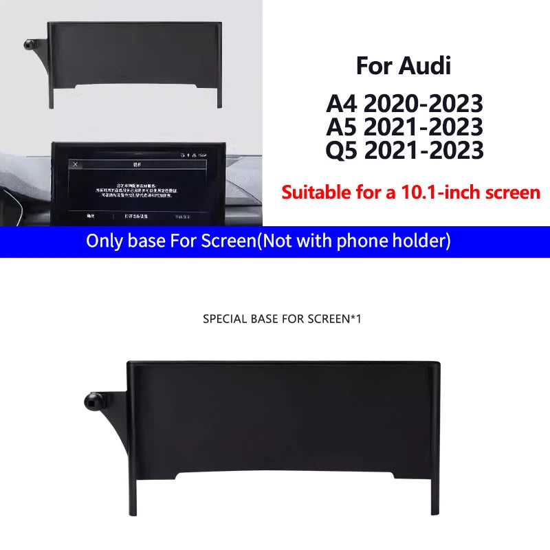 Car Mobile Phone Holder For Audi A4 B9 A5 Q5 Special Bracket Of Screen GPS Stable Phone Holder Suitable All Smartphone holder
