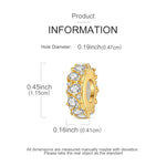 925 Sterling Silver Gold Plated Charms Bead Plane Bow Cross Cat Dangle Fit Original Brac detail view