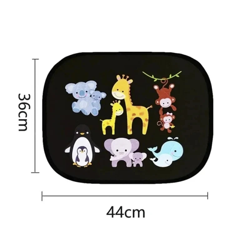 Universal Car SunShade Side Window Windscreen Roof Window For Children Adults Adsor additional angle