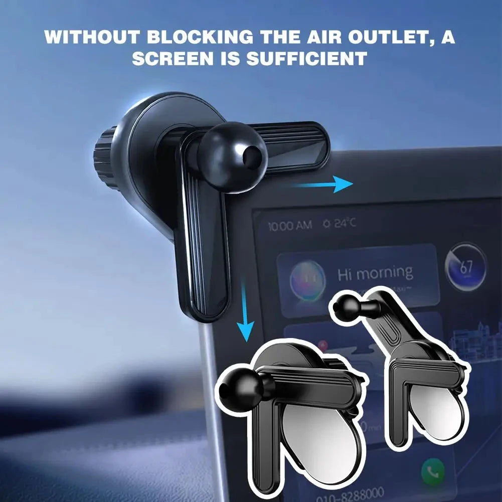 Mobile Phone Holder Base for Car Display Screen | Universal 17mm Ball Head GPS Bracket S detail view