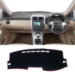 Car Dashboard Cover Dash Anti-UV Mat For Toyota Corolla E180 E150 2006-2018 alternate view
