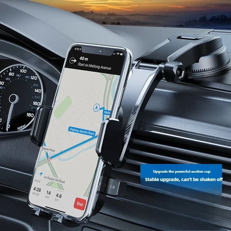 New Model Car Phone Holder Universal Suction Cup Stable In-car Interior Navigation Mo alternate view