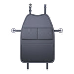 Backseat Car Organizer for Kids- Dual Pockets or Clear Tablet Window, Waterproof & Scrat detail view