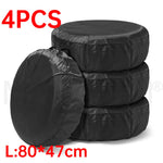 1/2/4PCS Car Auto Wheel Tire Cover | Weatherproof Dust-Proof Spare Tire Bag for 4x4 O alternate view