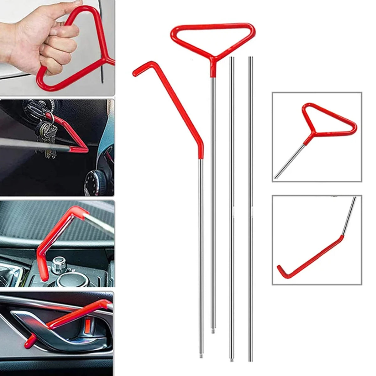 Car Door Tool Kit Inflatable Air Wedge Pump Auto Repair Window Door Open Fixing Gripp alternate view