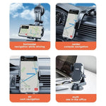 Car Phone Holder for Windshield additional angle