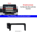 For Mercedes-Benz Car Mobile Phone Holder A B Class W242 W246 2013-2019 GLA CLA Screen Fixed Wireless Charger Cell Phone Holder
