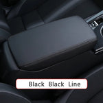 For Honda 2023 Civic 11th Gen Civic Car Armrest  Mat Center Storage Box Pad Protector Leather Cover Decoration Accessories