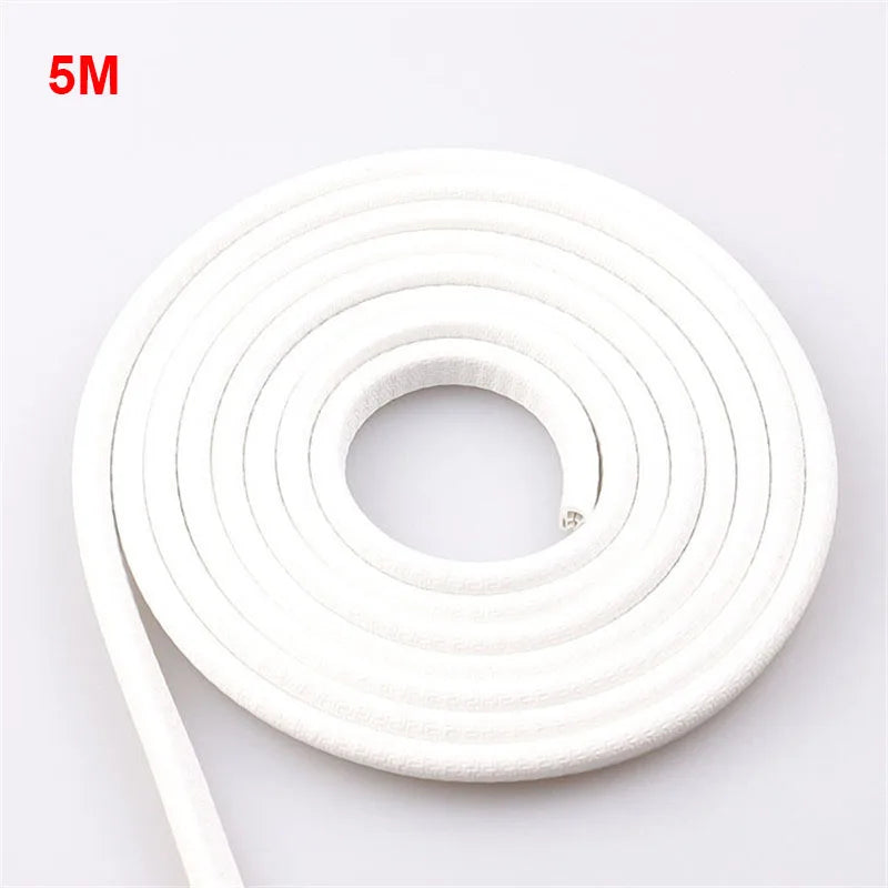 Car Door Protector Edge Scratch Strip Guard Trim Automobile Door Anti Collision Protec close-up view