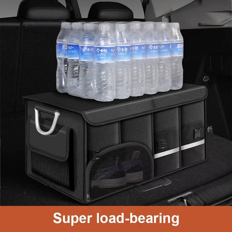 Foldable Trunk Storage Box Waterproof Oxford Cloth 110L detail view