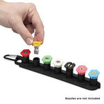 High-Pressure Car Wash Gun Kit | 5/7 Nozzles with Holder, 4000PSI close-up view