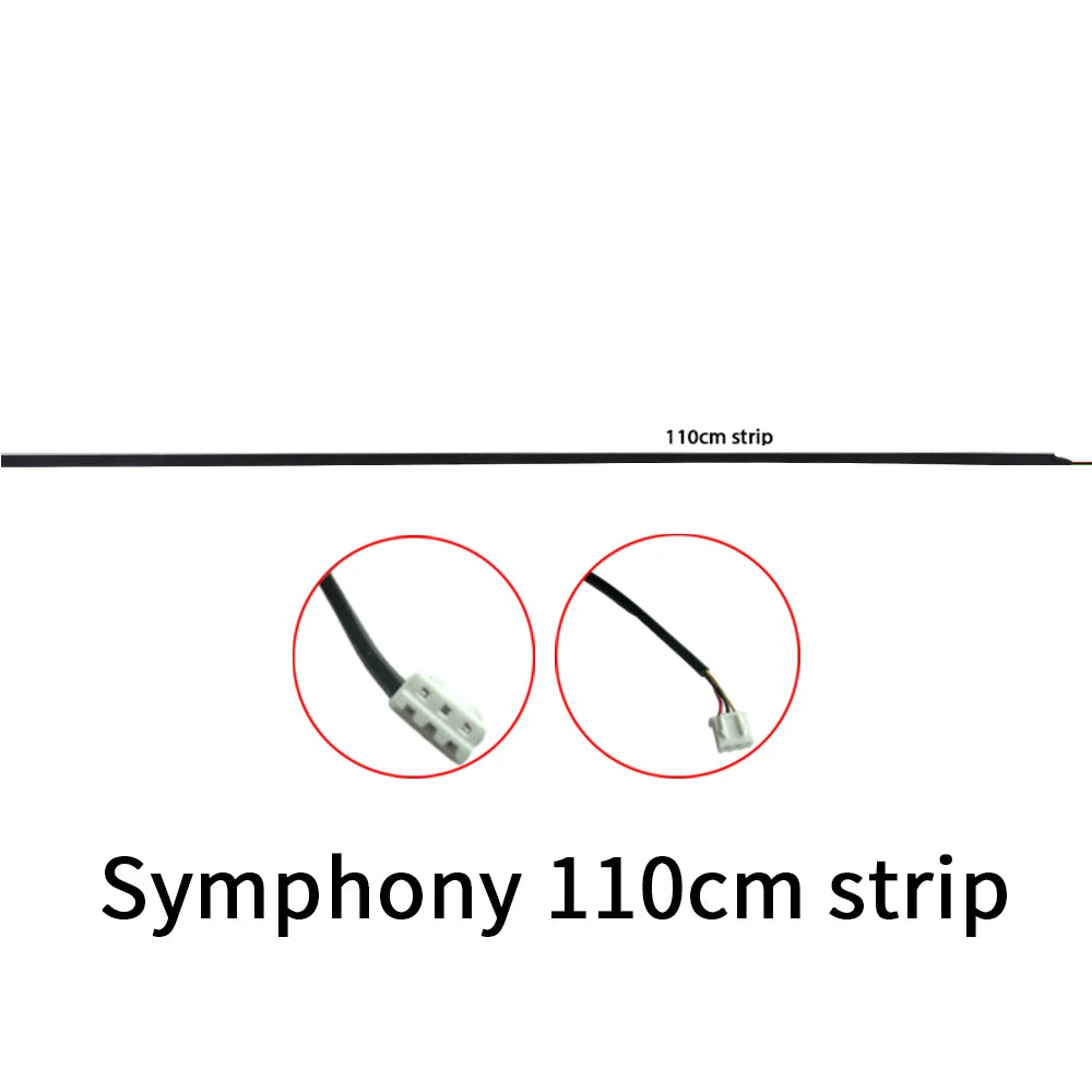 RGBIC Symphony LED Car Ambient Light Strip Accessories Replacement Parts for Main C additional angle
