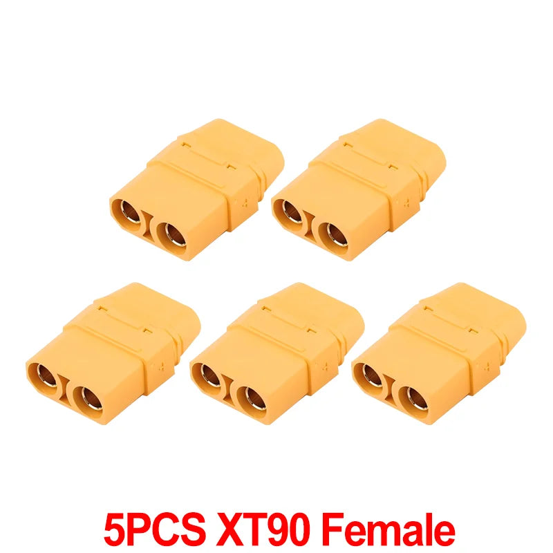 XT90 Plugs Male Female Connectors Copper Bullet Wire Connectors Welding Terminal Powe alternate view