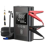 5-IN-1 Car Jump Starter with Air Compressor Peak 1500A Auto Battery Booster 150PSI Air Pump Portable Power Bank Tire Inflator