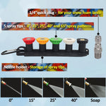 Pressure Washer Spray Gun Kit | Universal Quick Connect for Karcher Nilfisk Parkside lifestyle view
