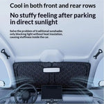 Summer Car Sunshade Front Windshield Sun Blocker Heat Insulation Sun Protection Board lifestyle view